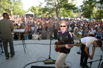 What a rockin crowd at the Boulder Creek Festival!